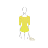 Couture Mid Sleeve Leotard